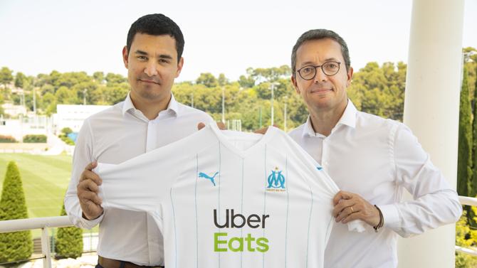 © Wallis GR Uber Eats sponsor Olympique de Maeseille