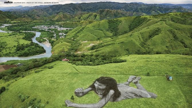 01 Gennaio   Colombia Calendario Lavazza