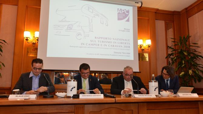 RN18 APC   Da sx  Klaus Davi   Gian Marco Centinaio   Simone Niccolai   Antonio Cellie