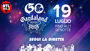 RTL 102.5 è la radio ufficiale di “Gardaland 50th Anniversary Party”