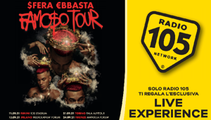 Radio 105 è radio ufficiale del tour di Sfera Ebbasta e mette in palio un'esclusiva experience