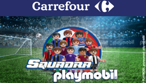 Carrefour Italia lancia la collezione a premi "Squadra PLAYMOBIL" con la nuova campagna di fine anno firmata Riccardo Catagnano