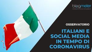 Blogmeter attiva “Italiani e Social Media in tempo di Coronavirus”,  l'Osservatorio continuo per comprendere l’evoluzione della vita e dei consumi nel Paese