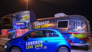 Fiat exclusive automotive partner del tour italiano ‘Lorenzo Live 2018’
