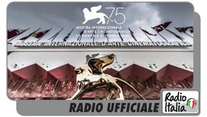 Radio Italia è radio ufficiale della 75esima Mostra Internazionale d’Arte Cinematografica della Biennale di Venezia, che avrà luogo dal 29 agosto all’8 settembre 2018