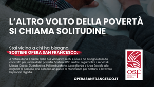PHD pianifica la campagna di Natale di Opera San Francesco per i Poveri. Creatività a cura di Gruppo Egeo