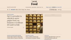 Gruppo 24 Ore, nasce il sistema multimediale Food&Beverage24