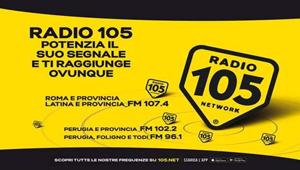 Radio 105 potenzia il segnale su Roma e Umbria e lo comunica con una campagna a partire dal primo ottobre