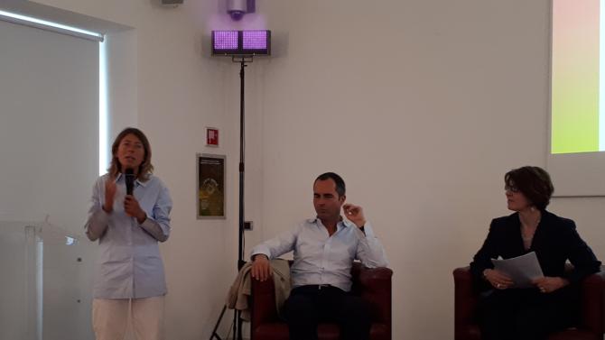 Da sinistra, Laura Corbetta, ceo e founder Yam112003, e Giulio Finzi, segretario generale consorzio Netcomm