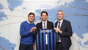 Gatorade nuovo Official Sports Drink di Fc Internazionale Milano per le prossime due stagioni