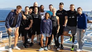 Bebe Vio con l'Associazione art4sport onlus in crociera per celebrare i 15 anni di attività e il successo del progetto fly2paris