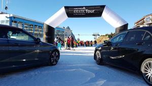 Al via il '4MATIC Challenge' di Mercedes-Benz. Samsung partner del tour invernale