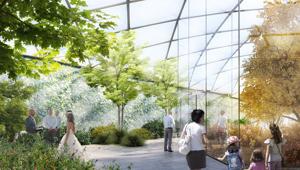 'Living Nature': Salone del Mobile Milano CRA-Carlo Ratti Associati unveil the garden that uses energy flow control to allow spring, summer, autumn and winter to coexist at the same time