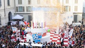 Eventually vince gara e firma la festa per i 50 anni di Kinder