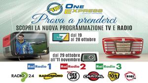 Lo spot One Express torna on air su La7 e in radio