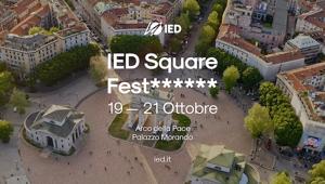 IED Milano inaugura in piazza Sempione il nuovo anno accademico. Il 19 ottobre ospiti di rilievo e performance sonore e visive all’Arco della Pace per un live ispirazionale dedicato alla community IED