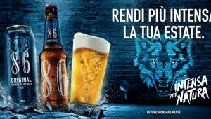 8.6, la doppio malto di Swinkels Family Brewers, presenta la nuova campagna OOH e un video curati da GB22