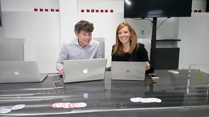 Nicola Pasianot, social media strategist Ideal, e Paola Nannelli, senior strategist & head of influencer marketing Blogmeter