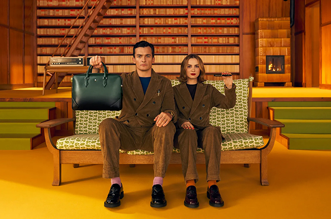 Montblanc MST 100 Brand Campaign Rupert Friend and Maude Apatow (3) Montblanc MST 100 Brand Campaign Rupert Friend and Maude Apatow (3)