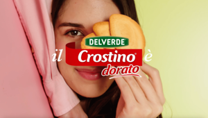 Crostino Dorato Delverde debutta in TV con la firma dell'agenzia Red Robiglio&Dematteis