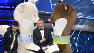 Al Festival di Sanremo svelate le mascotte delle Olimpiadi e Paralimpiadi di Milano Cortina 2026