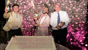 Per Federico Fashion Style un nuovo Salone delle Meraviglie a Napoli e il party esclusivo che ha illuminato la notte dell'inaugurazione