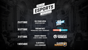Al Lucca Comics & Games tornano gli Italian Esports Open di ESL