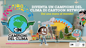 Campioni del Clima, l'iniziativa di Cartoon Network per sensibilizzare i più piccoli sulle tematiche ambientali