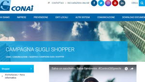 'Salva un sacchetto, salva l'ambiente', al via la campagna di Conai