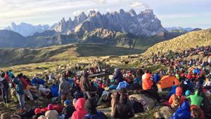 Musica ed emozioni ad alta quota: sabato 14 luglio ‘L'Alba delle Dolomiti’ in cima al Col Margherita (Passo San Pellegrino)