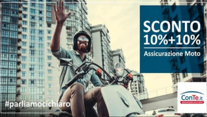 #parliamocichiaro, online la nuova campagna di ConTe.it dedicata alla polizza RC moto. Firma Geotag