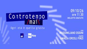 Rai Pubblicità e Axa Italia presentano 'Controtempo' (MAI) la nuova serie originale in arrivo su Rai Play. Progetto di WPP Media. Ideazione e produzione a cura di brandstories. Amplificazione media di Wavemaker Italy