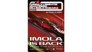 Craq Design Studio firma 'Imola is Back', il poster ufficiale che celebra il ritorno della Formula 1 nella Motor Valley