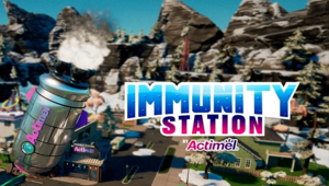 Actimel è atterrato su Fortnite con Immunity Station