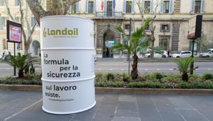 Landoil e FCB Partners mettono in piazza la formula per la sicurezza sul lavoro