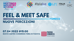 MPI Italia Chapter e le realtà riunite in #Italialive invitano i professionisti degli eventi a riunirsi a Padova il 7 aprile per il Global Meetings Industry Day 2022