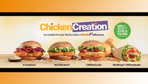 Leo Burnett sigla la nuova campagna integrata dedicata alle Chicken Creation con qualità e ingredienti italiani di McDonald’s e Giallozafferano
