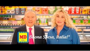 MD torna in TV affidando il suo messaggio ad Antonella Clerici. Ad affiancarla nei nuovi spot in onda da martedì 22 giugno il Presidente, Cavalier Patrizio Podini
