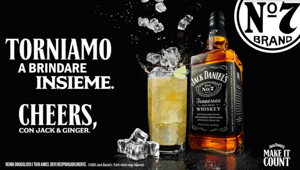 Jack Daniel’s celebra le riaperture e invade Milano, Roma e Napoli con green graffiti e affissioni