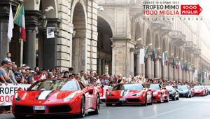 Trofeo MIMO 1000 Miglia 2022: Torino sarà una delle tre città di partenza del road tour di supercar e hypercar verso Monza