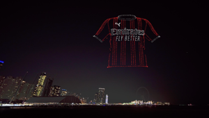 Casa Milan Dubai celebra il primo anniversario dalla sua fondazione con uno grande spettacolo di droni realizzato in collaborazione con Cyberdrone