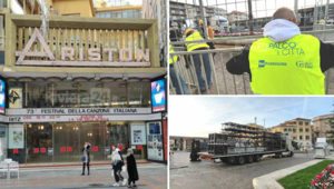 Festival di Sanremo: con il Consorzio Gruppo Eventi entrano nel vivo gli allestimenti del progetto Tra palco e Città. In piazza Colombo il Suzuki Stage e tra le location del Fuori Ariston anche un Villaggio per le radio