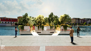 Timberland alla Milano Design Week con la foresta galleggiante progettata da Stefano Boeri Interiors