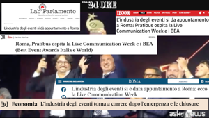 Il Bea e il Bea World sotto i riflettori della stampa generalista che dedica alla event industry l'attenzione che merita