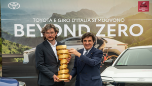 Toyota sarà l’auto ufficiale del 105^ Giro d’Italia