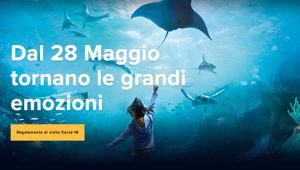 Costa Edutainment dal 28 maggio riapre gli Acquari di Genova, Cattolica, Livorno