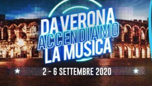 La musica italiana riparte dall'Arena di Verona con una settimana di eventi: dai Seat Music Awards a Heroes, passando per La Partita del Cuore. Radio Italia e Radio 2 sono le radio ufficiali