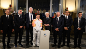 La Fiamma di Milano Cortina 2026 è arrivata a Roma, da qui prende il via il suo viaggio italiano targato Alphaomega