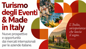 Turismo degli eventi, il Made in Italy diventa esperienza: così MICE, destination wedding e dimore storiche valorizzano i territori Turismo degli eventi, il Made in Italy diventa esperienza: così MICE, destination wedding e dimore storiche valorizzano i territori