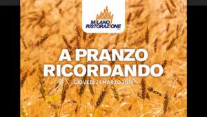 In occasione della Giornata della Memoria, Milano Ristorazione ricorda le vittime innocenti di tutte le mafie